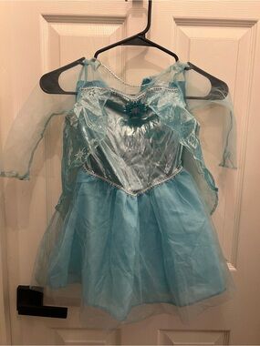 Blue Sparkle Princess Kids Costume Dress